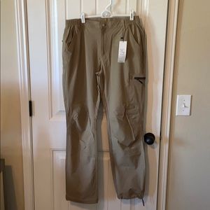NWT light weight khaki hiking pants